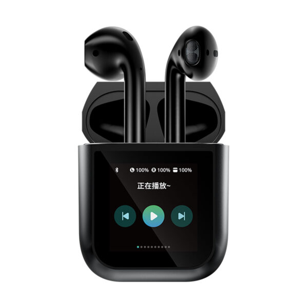 A14 PRO ANC BT 5.4V JERRY CHIPSET WIRELESS TOUCH DISPLAY AIRPODS Black